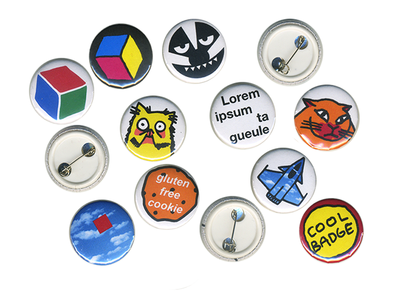 metabadges, pins by metabadger