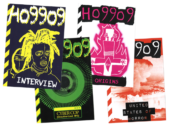 ho99o9 (horror) band fanzine collection